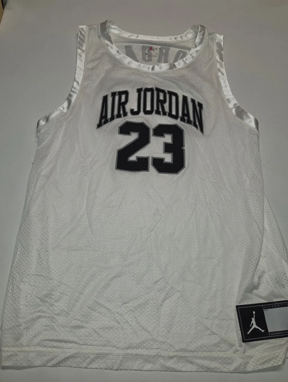 Air Jordan 23 White Basketball Jersey
